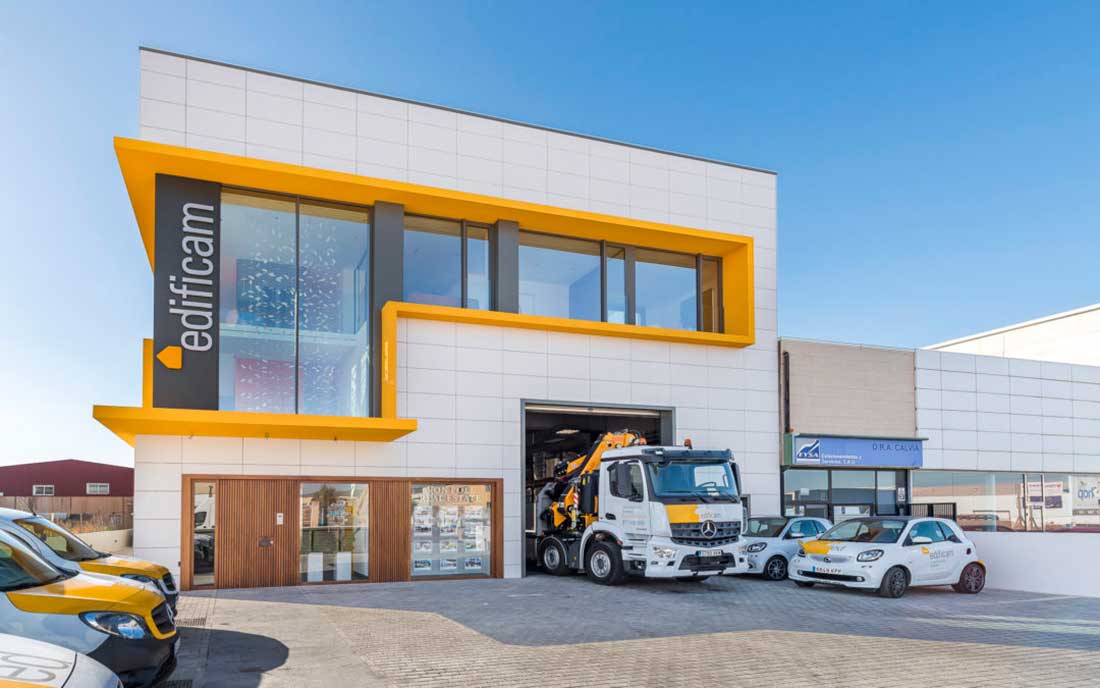 Inauguración nueva nave Edificam, Construcciones Mallorca.